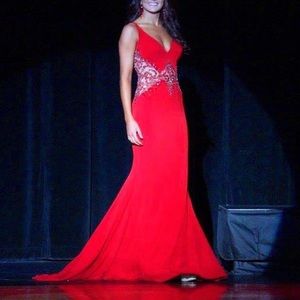 Custom Sherri Hill Pageant Gown